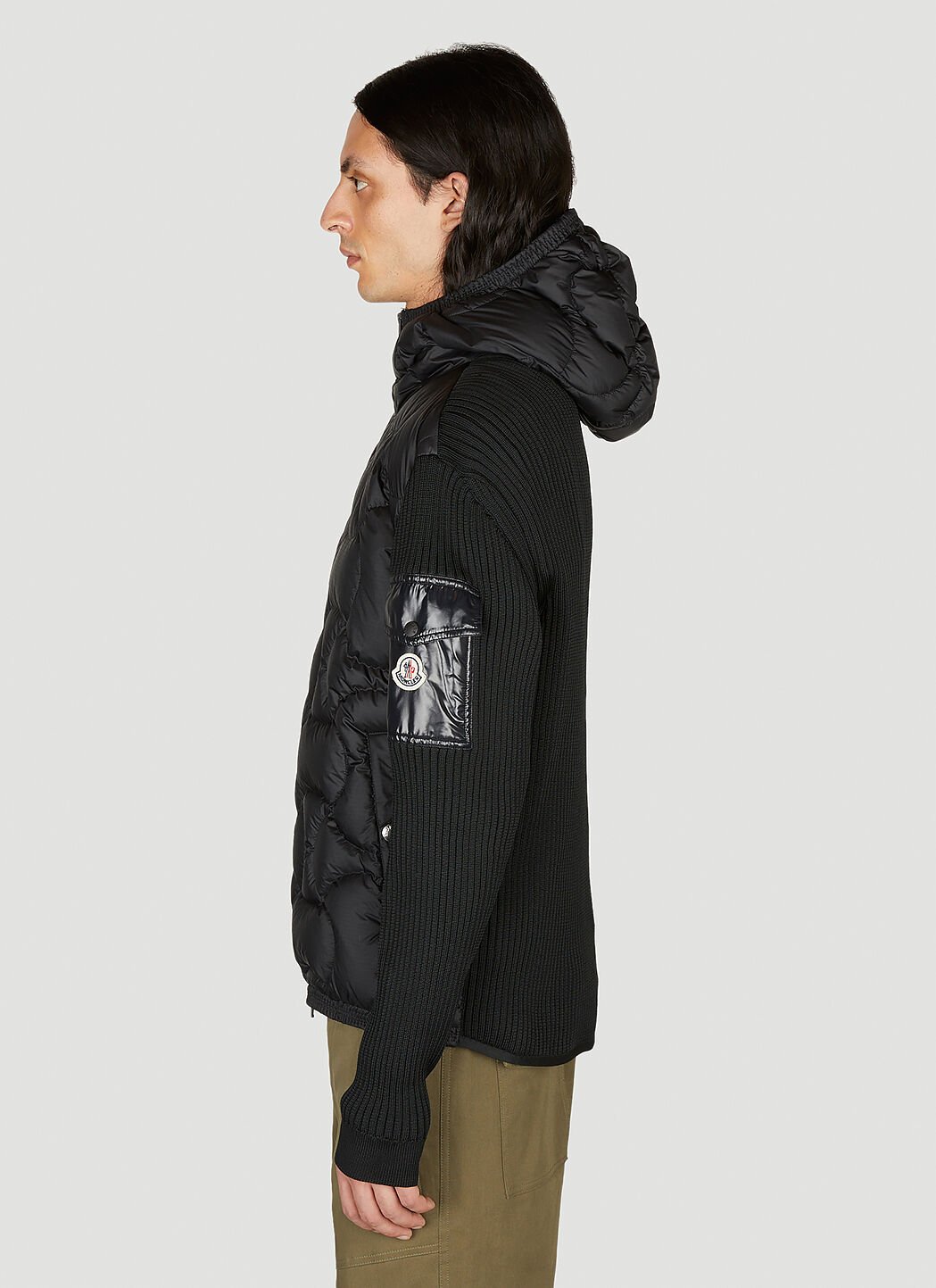 Moncler メンズ キルティングカーディガン の ブラック | LN-CC®