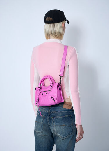 Balenciaga 迷你 Le City 手提包  粉色 bal0260013