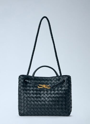 LN-CC® - Bottega Veneta: Medium Andiamo Handbag - Black Bottega Veneta Medium Andiamo Handbag Black bov0255096