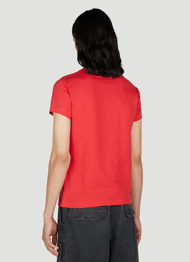 Acne Studios Crystal-Embellished T-Shirt Red acn0152022