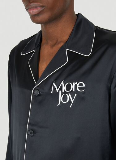 More Joy Logo Embroidered Pyjamas Black mjy0347032
