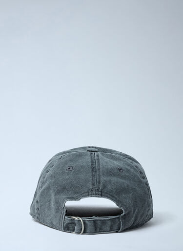 Logo Motif Baseball Cap Acne Studios Logo Motif Baseball Cap Black acn0162029