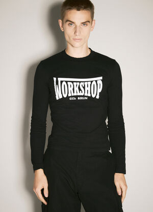Charlie Constantinou Victor Tight Long Sleeve T-Shirt Brown cco0158003