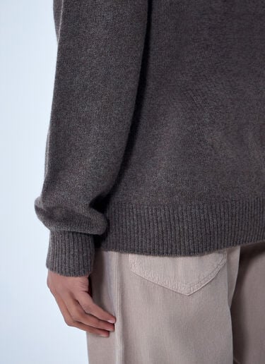 The Row Leach Polo Sweater Beige row0163002