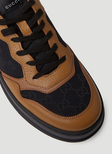 Gucci GG 提花 Basket 运动鞋 棕色 guc0152102
