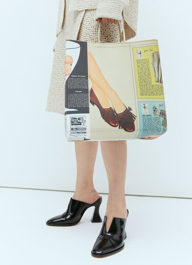 Bottega Veneta 图案印花托特包 米色 bov0256009