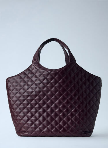 Saint Laurent Icare Maxi Handbag Burgundy sla0262050