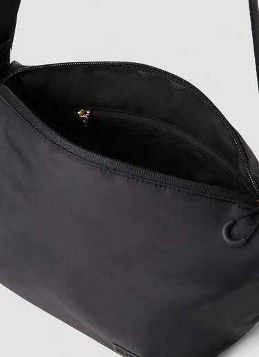 GANNI Tech Small Hobo Bag Black gan0252046