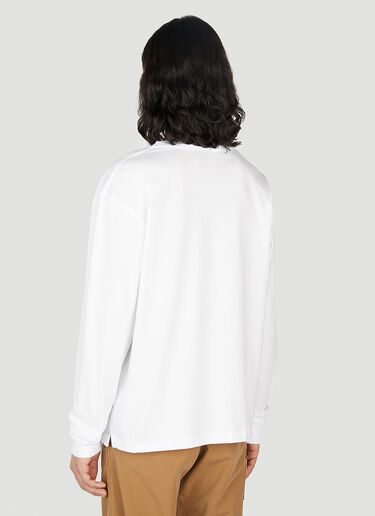 Soulland Dima Long Sleeve T-Shirt White sld0352004