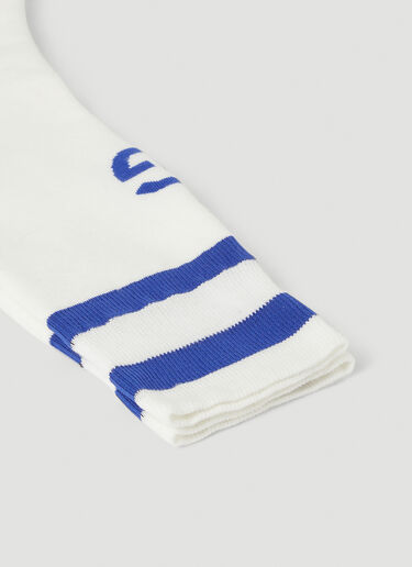 Dolce & Gabbana Mediterranean Sport Socks White dol0249104