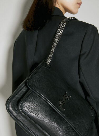 Saint Laurent Medium Niki Shoulder Bag Black sla0253125