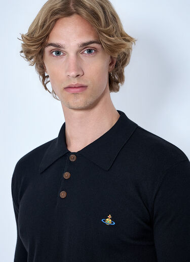 Vivienne Westwood Mark Polo Shirt Black vvw0165011