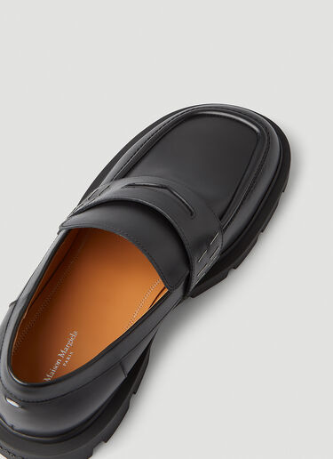 Maison Margiela Stitch Loafers Black mla0147050