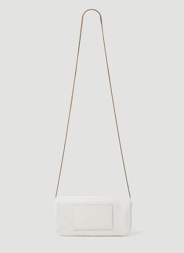Saint Laurent Gaby Chain Phone Holder Cream sla0253141