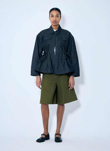 Cecilie Bahnsen Alice Denim Jacket Blue cec0259012