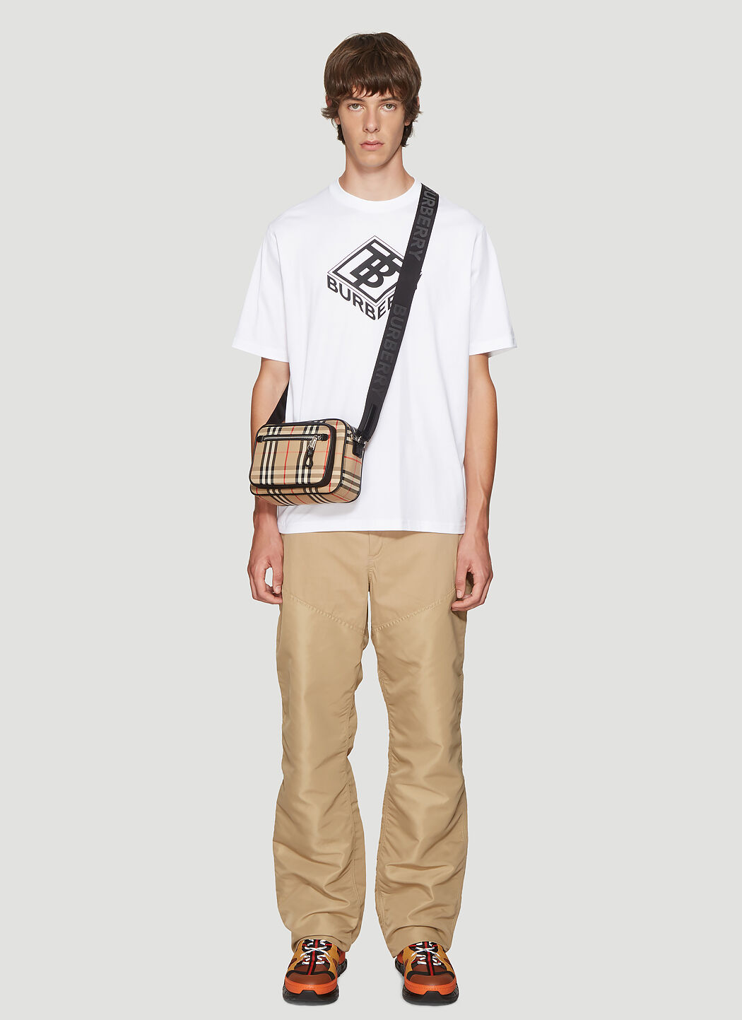 Burberry Ellison T Shirt in White LN CC