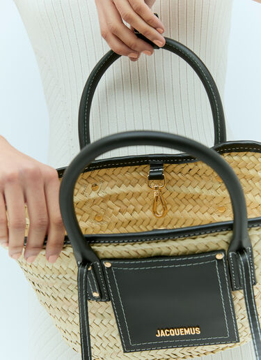 Jacquemus Le Petit Panier Soli 托特包 黑色 jac0256055