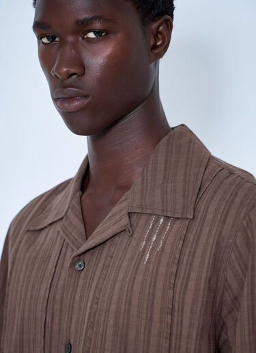 LN-CC® - ACMH: Cotton Shirt - Brown ACMH Cotton Shirt Brown acm0164013