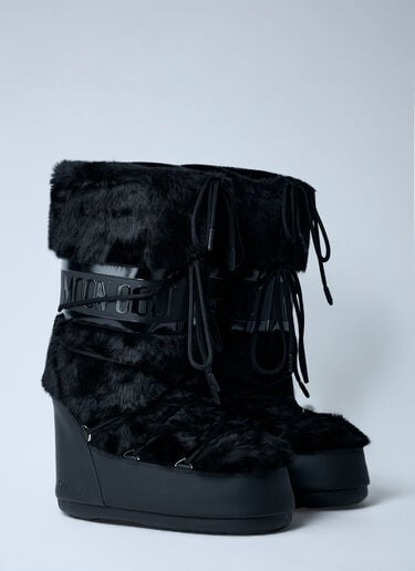 MB Icon Faux-Fur Boots Moon Boot MB Icon Faux-Fur Boots Black mnb0362008