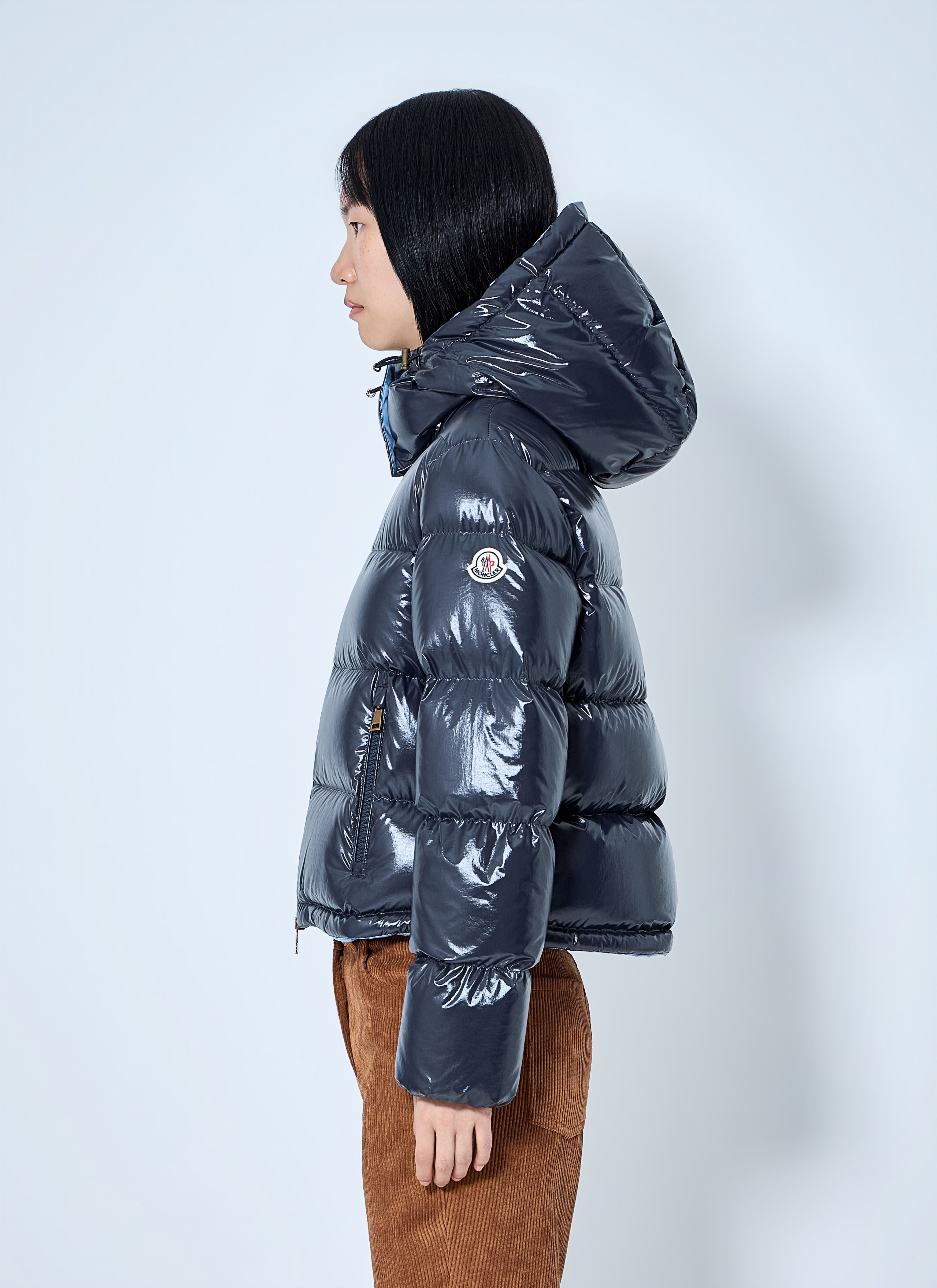 Moncler Women's' Niveole Quilted Jacket in Navy | LN-CC®