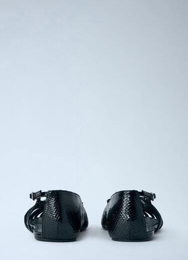 Double Shoe Flats Abra Double Shoe Flats Black abr0264008