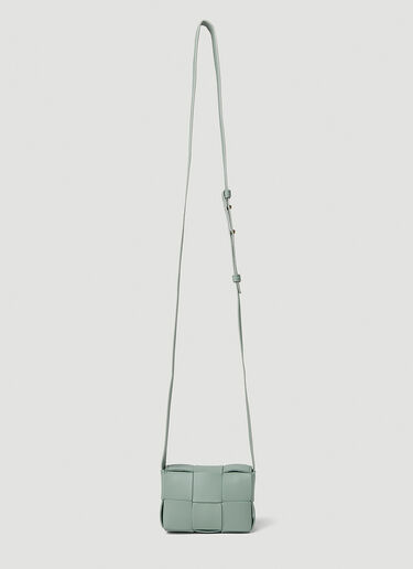 Bottega Veneta 迷你 Cassette 单肩包 绿色 bov0251010