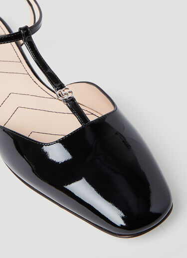 Gucci Double G Ballerina Flats Black guc0253091