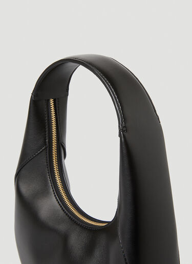 Stella McCartney Perforated Logo Shoulder Bag Black stm0248034