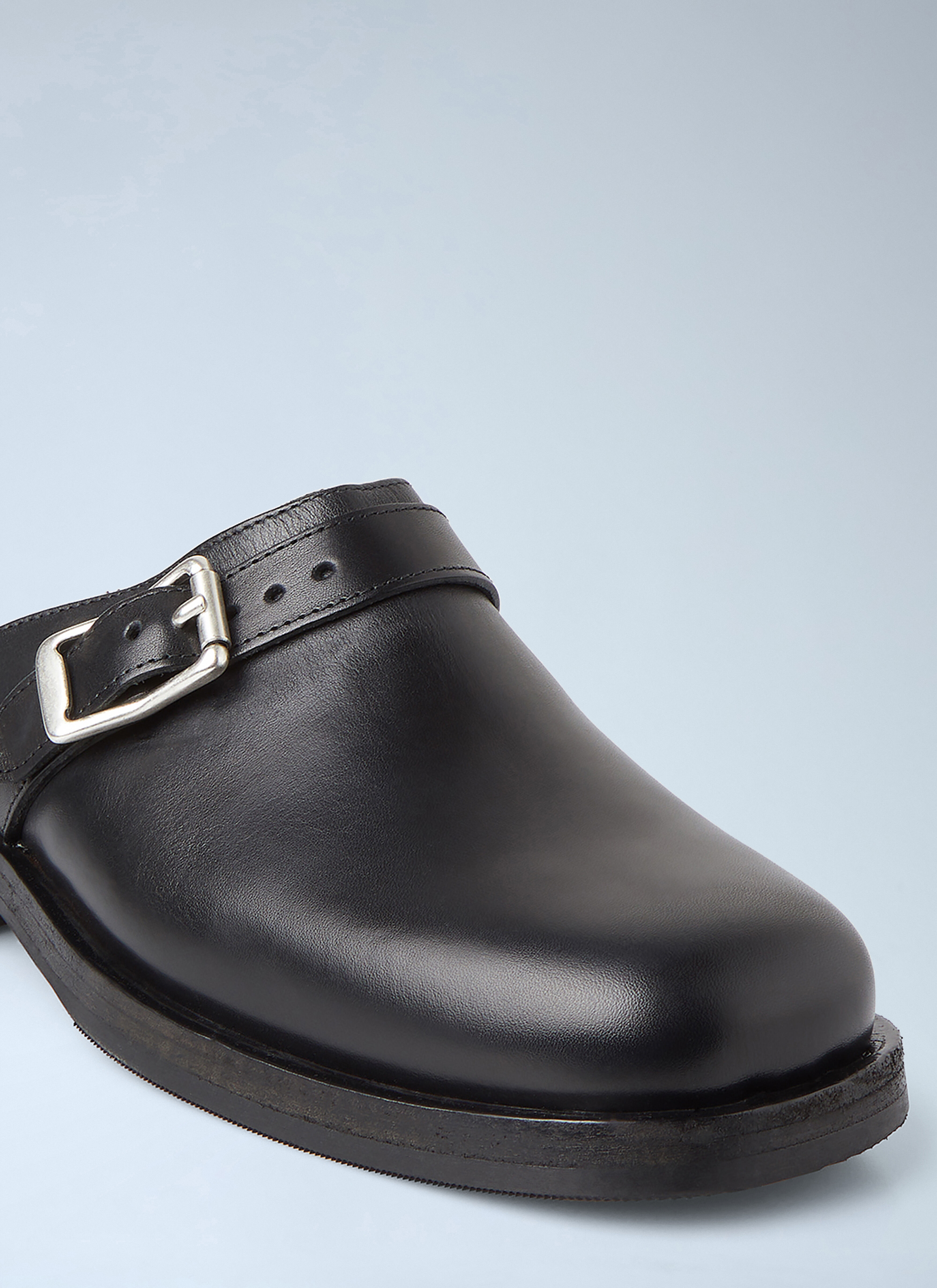 Our Legacy Camion Mules in Black | LN-CC