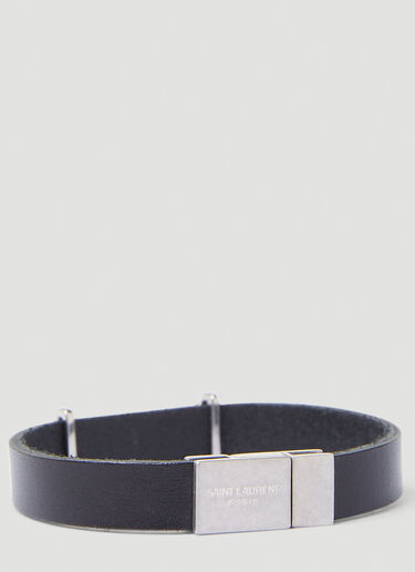 Saint Laurent Monogram Bracelet Black sla0354001