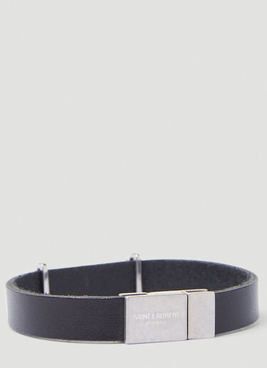 Saint Laurent Monogram Bracelet Black sla0354001