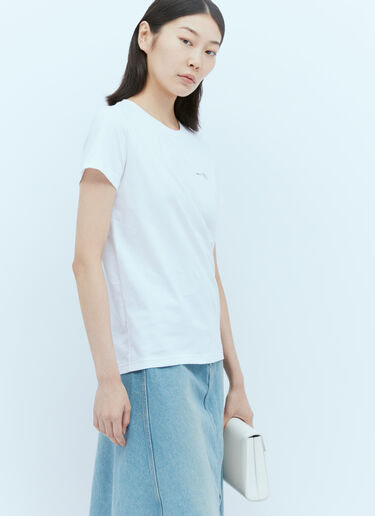 A.P.C. ロゴプリントTシャツ ホワイト apc0254002