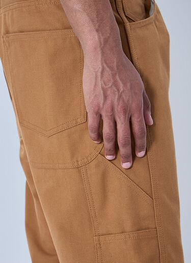 Junya Watanabe Straight-Leg Tailored Trousers Brown jwn0164002