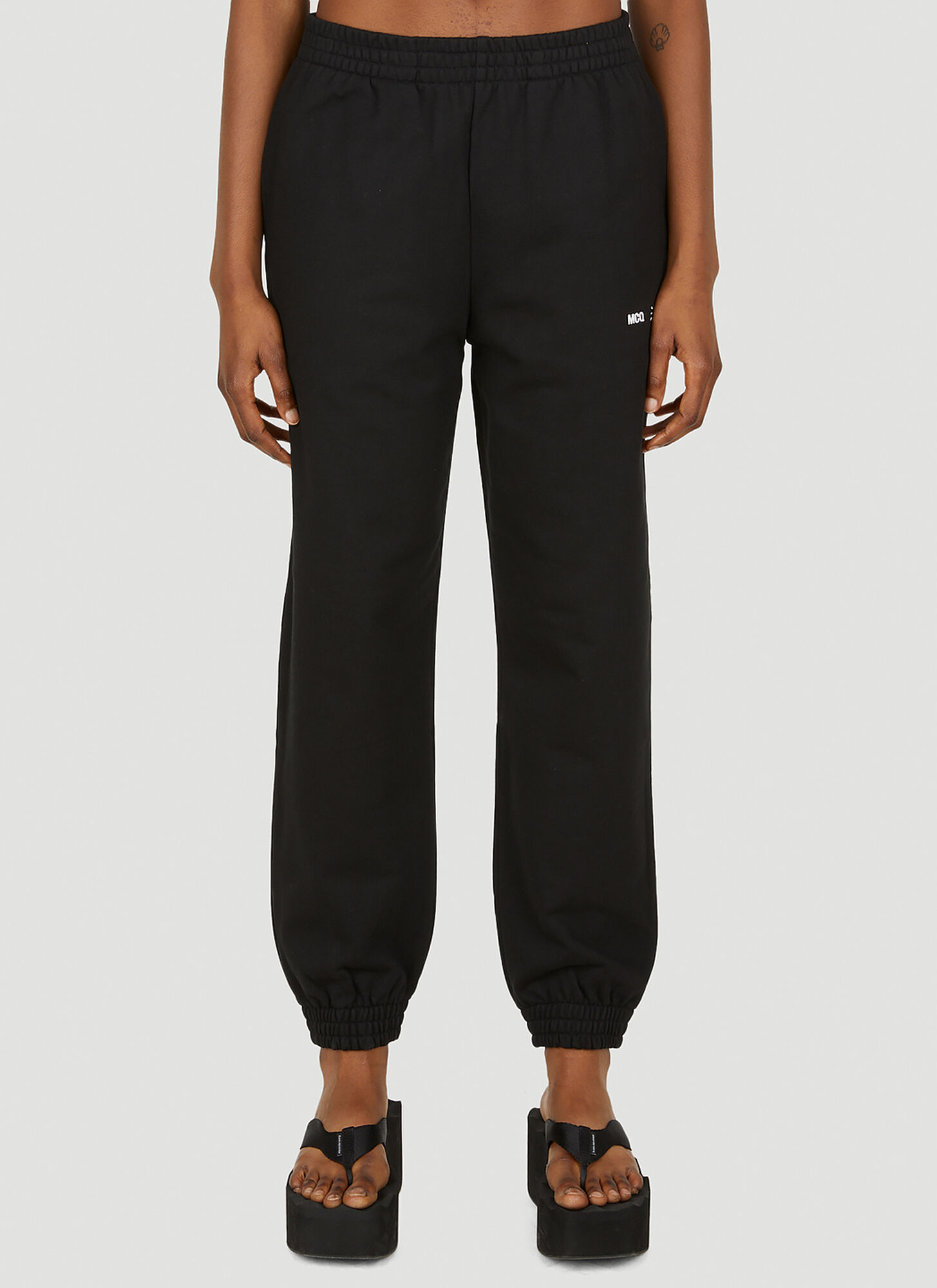 MCQ BY ALEXANDER MCQUEEN ICON LOGO PRINT TRACK PANTS
