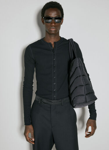 퍼퍼 토트백 Saint Laurent 퍼퍼 토트백 블랙 sla0154043
