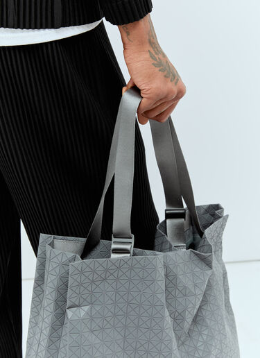 Bao Bao Issey Miyake Cart One-Tone Tote Bag Grey bao0156002