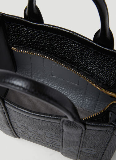Marc Jacobs Leather Micro Tote Bag Black mcj0252003