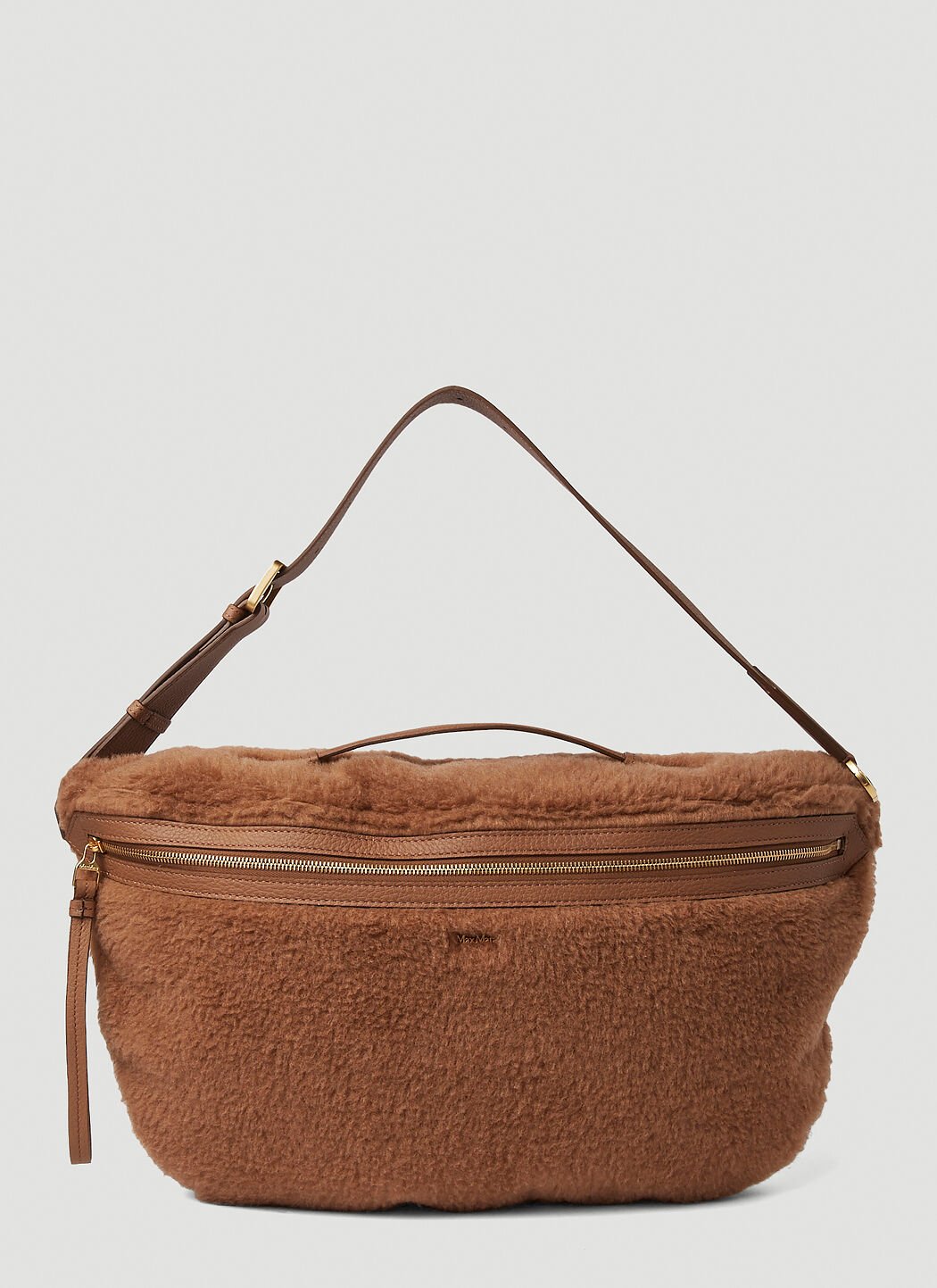 Max Mara Big Bang Shoulder Bag in Beige LN CC