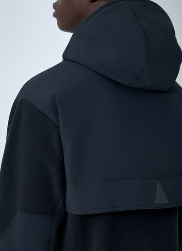 Moncler Grenoble Hooded Jacket With Logo Patch Black mog0162004