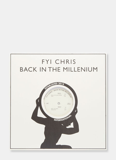 Good Morning Tapes FYI CHRIS - BACK IN THE MILLENIUM (12'' EP) White gmt0338009