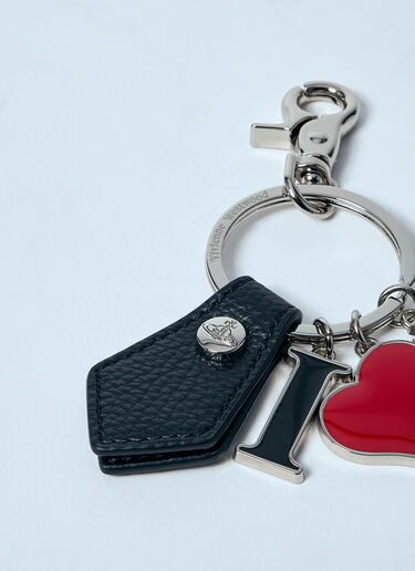 Vivienne Westwood I Love Orb Keyring Black vvw0159023