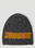 Plan C Knit Beanie Hat Black plc0250024