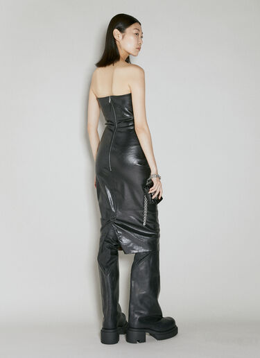 Prong ミニドレス Rick Owens Prong ミニドレス ブラック ric0253004