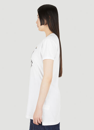 Vivienne Westwood Dangerous Animal T恤 白 vvw0249016