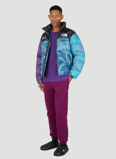 The North Face x KAWS Embroidered Track Pants Purple tnf0148014