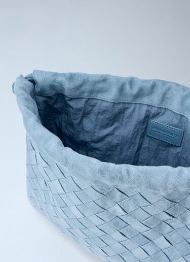 LN-CC® - Bottega Veneta: Intrecciato Dustbag - Light Blue Bottega Veneta Intrecciato Dustbag Light Blue bov0265039