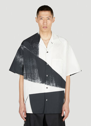 Alexander McQueen Hawaiian Shirt Black amq0152002