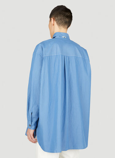 Our Legacy Popover Shirt Blue our0153009