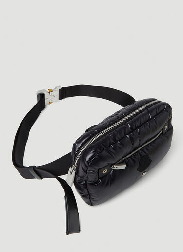 6 Moncler 1017 ALYX SM 로고 패치 벨트백 블랙 mal0151008