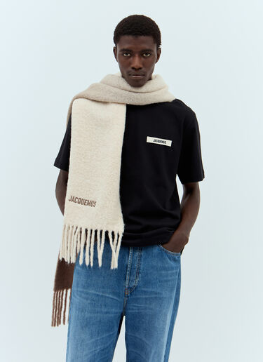 Jacquemus L'Echarpe Moisson 围巾 米色 jac0358002